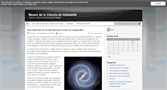 Desktop Screenshot of blogmuseocienciavalladolid.es